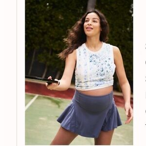 FP Movement x Hatch Pleats and Thank You Maternity Skort Nightshadow